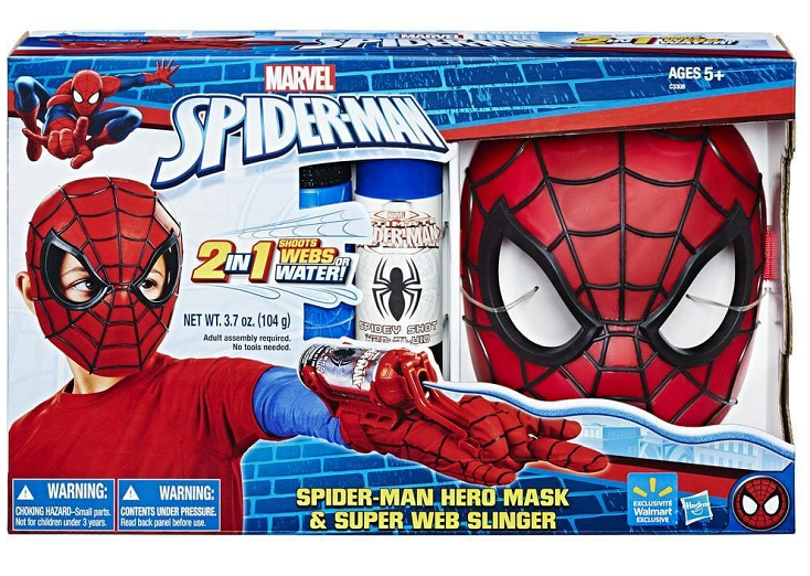 spider-man-mascara-lanza-redes-hasbro - Blog de juguetes